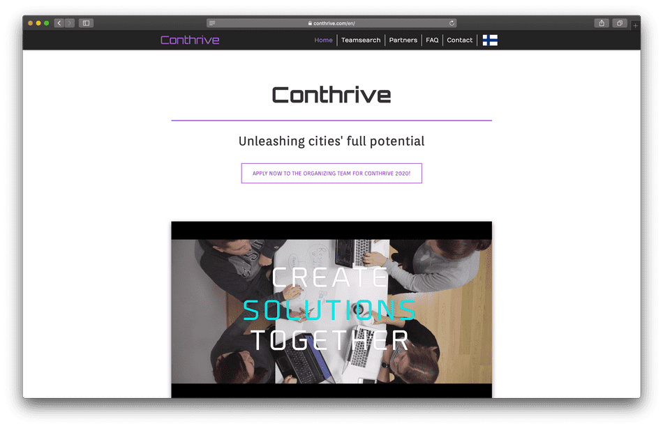 Conthrive website